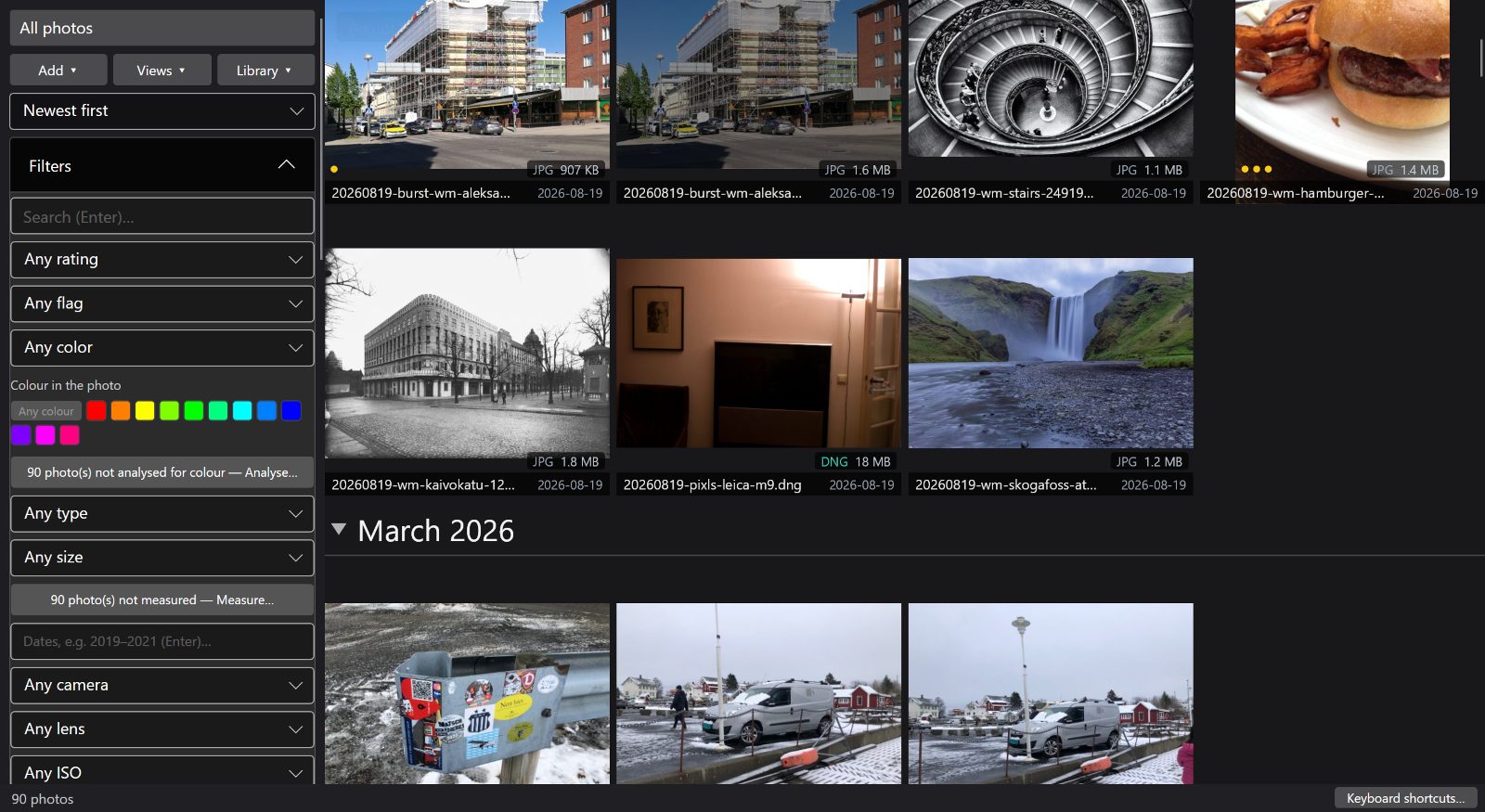 The FastLoupe window with its interface in this page's language.